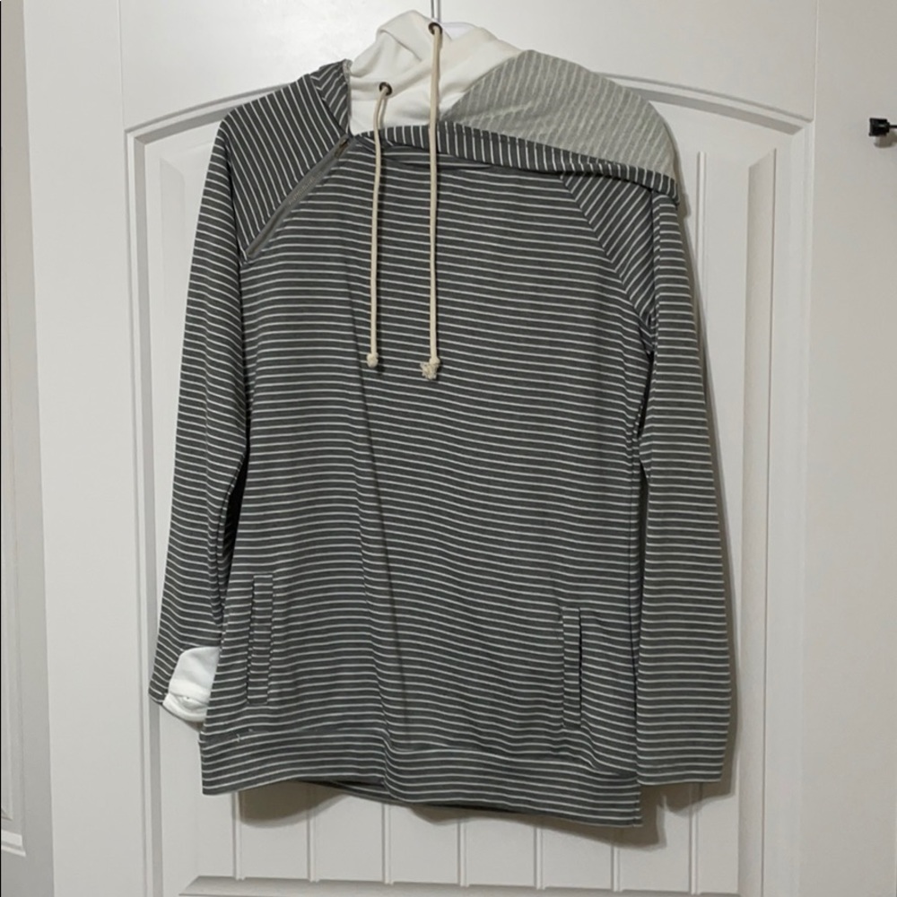 Women’s Striped Hoodie